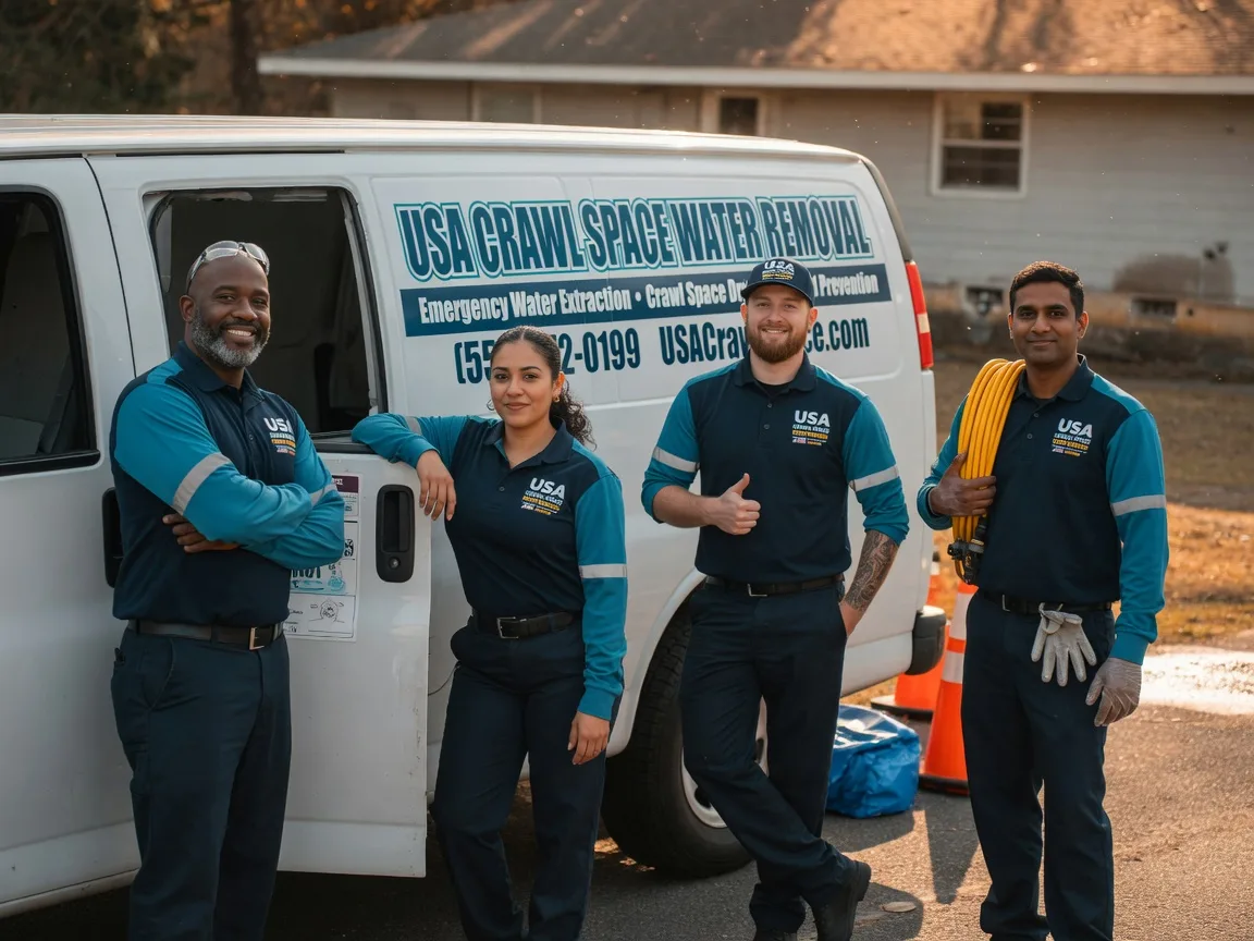 Crawl Space Water Removal company in Moffett, OK