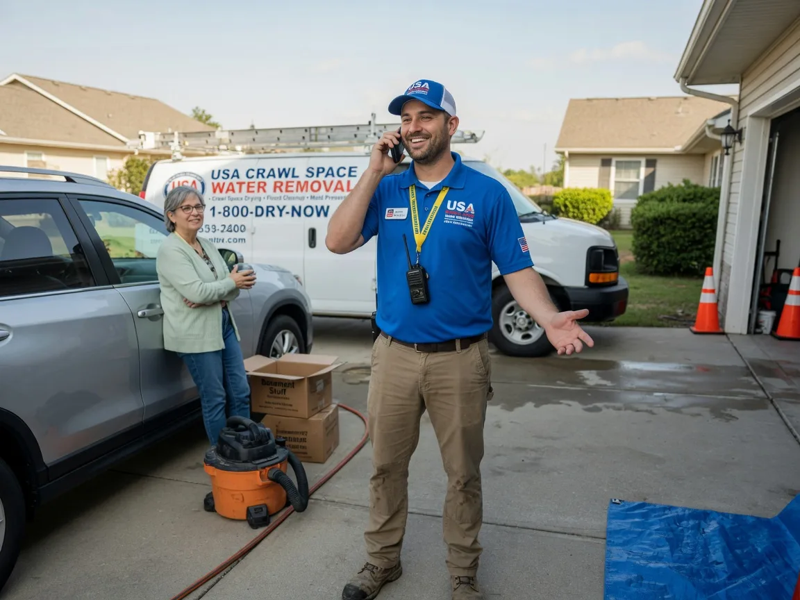 Crawl Space Water Removal Moffett, OK FAQs